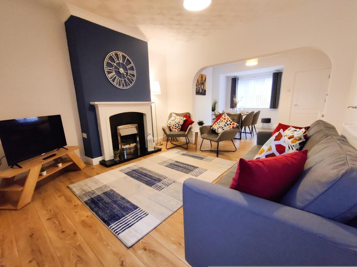 3Br-St Johns Hse-Free Parking-Workers-Kitchen-Wifi-Dog Friendly Lägenhet Doncaster Exteriör bild