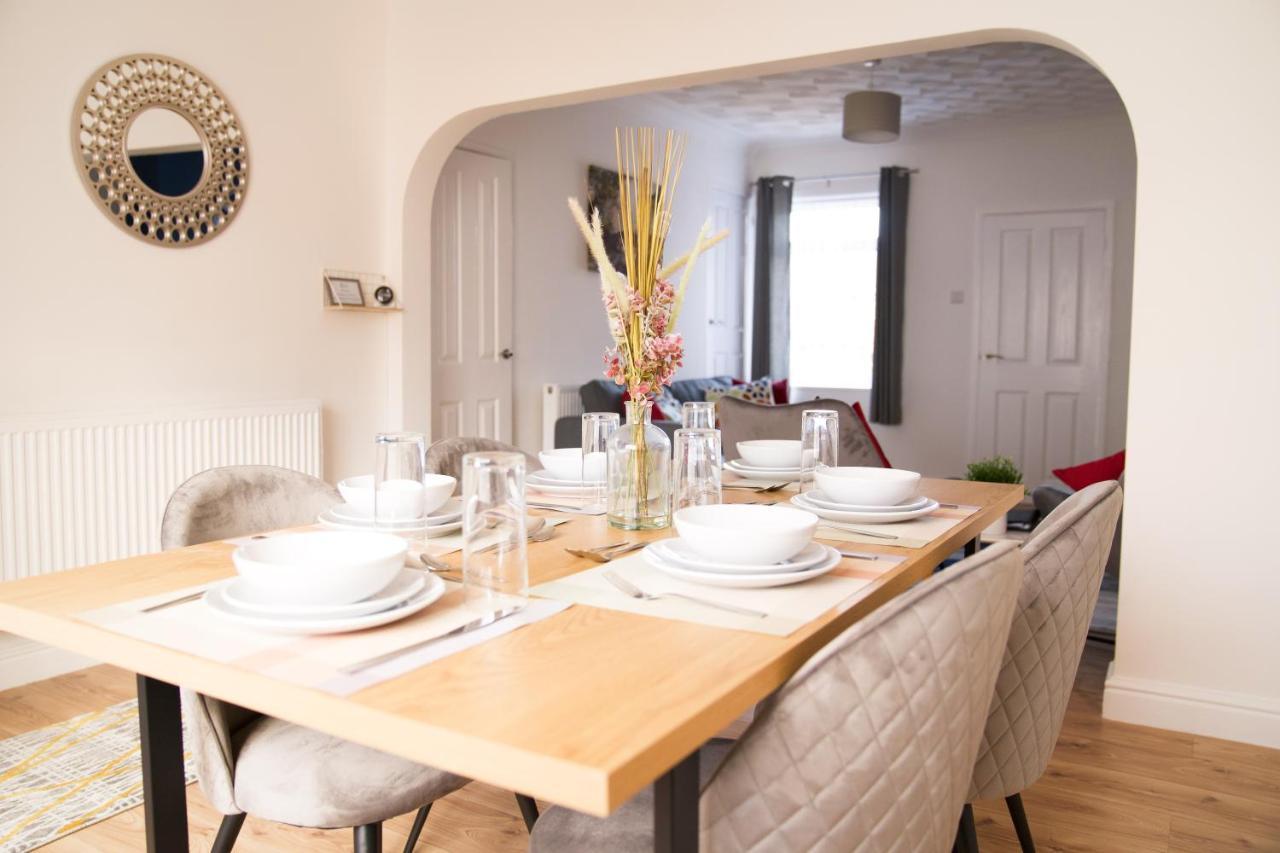 3Br-St Johns Hse-Free Parking-Workers-Kitchen-Wifi-Dog Friendly Lägenhet Doncaster Exteriör bild