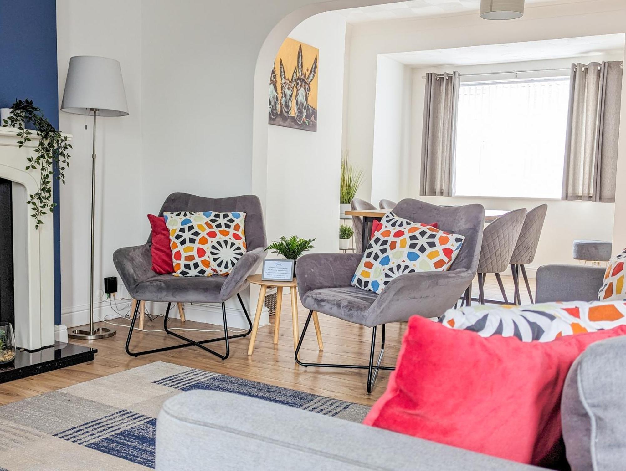 3Br-St Johns Hse-Free Parking-Workers-Kitchen-Wifi-Dog Friendly Lägenhet Doncaster Exteriör bild
